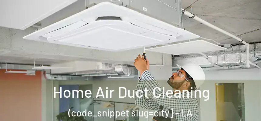  Home Air Duct Cleaning (code_snippet slug=city] - LA
