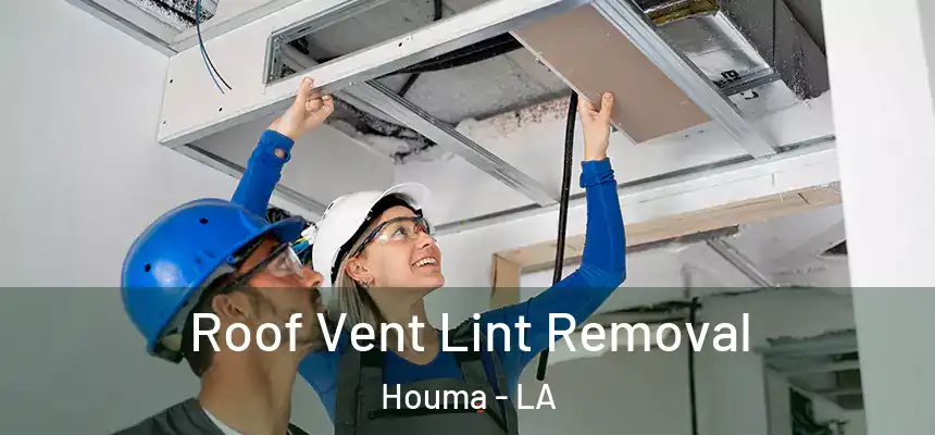 Roof Vent Lint Removal Houma - LA